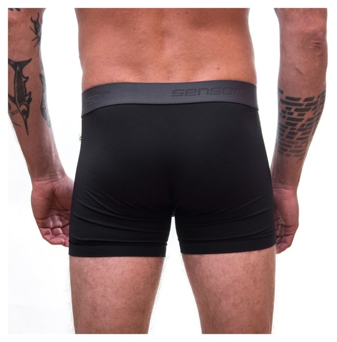 Термотруси чоловічі Sensor Coolmax Tech black 20100017, SM21СT-black-S