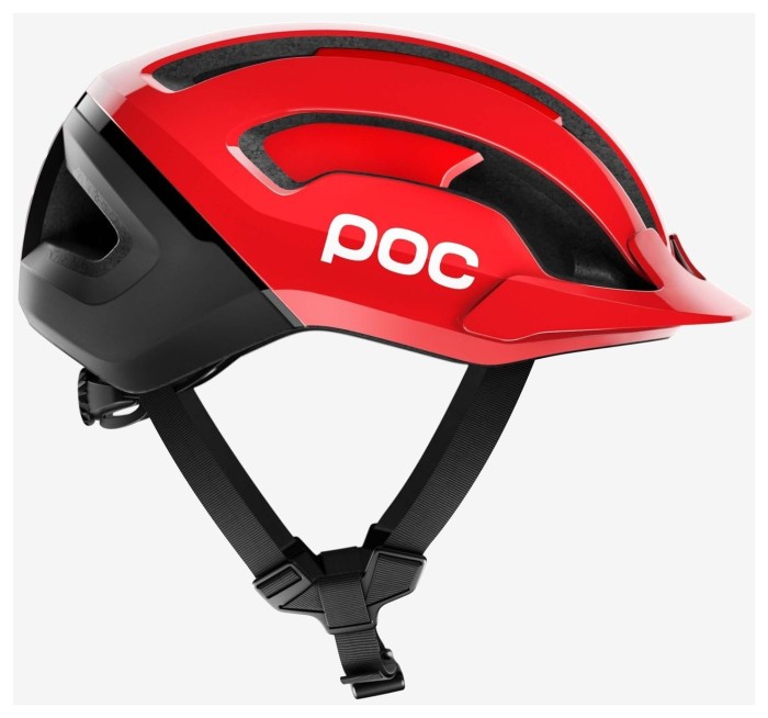 Велошолом POC Omne Air Resistance SPIN, Prismane Red