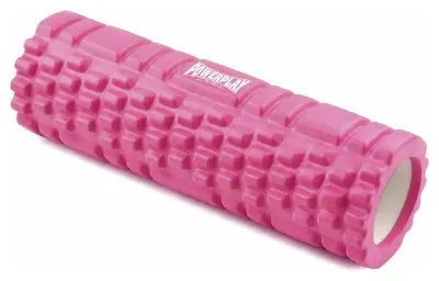 Масажний ролик (ролер) PowerPlay 4342 Massage Roller Рожевий (30x10см.)