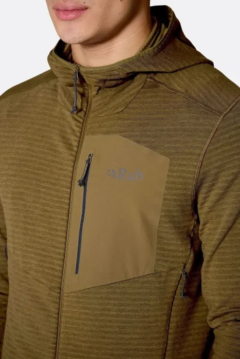 Кофта мужская Rab Ascendor Light Hoody, Black, M