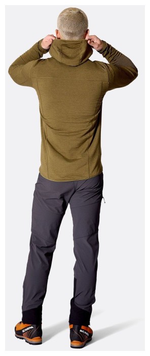 Кофта чоловіча Rab Ascendor Light Hoody, Black, M
