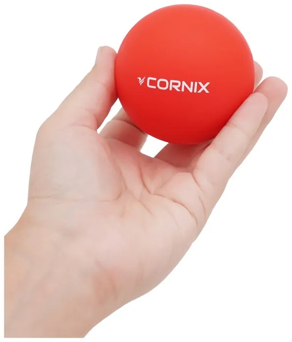 Массажный мяч Cornix Lacrosse Ball 6.3 см XR-0117 Red