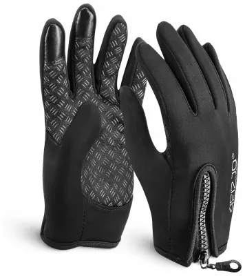 Перчатки для бега 4FIZJO Size XL Black (P-5907739318145)
