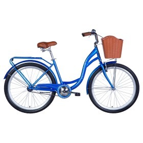 Велосипед 26&quot; Dorozhnik AQUAMARINE 2024 (синій)