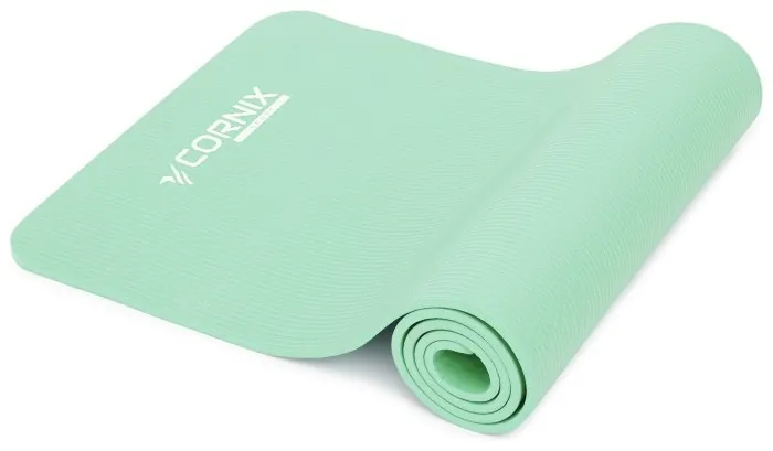 Коврик спортивный Cornix NBR 183 x 61 x 1 cм для йоги и фитнеса XR-0491 Light Green