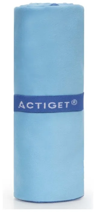 Рушник спортивний Actiget 150 x 80 см з мікрофібри ACT0191 Blue