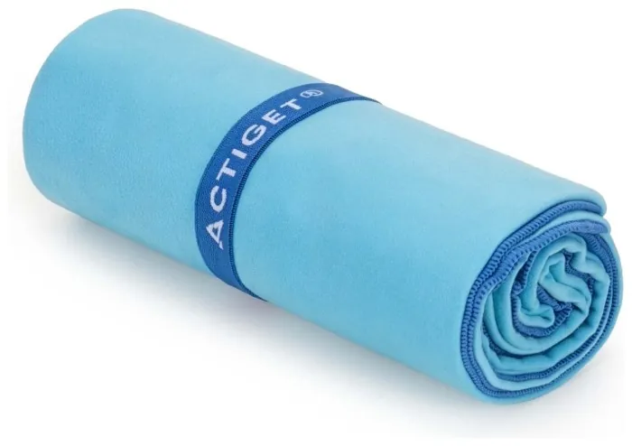 Рушник спортивний Actiget 150 x 80 см з мікрофібри ACT0191 Blue