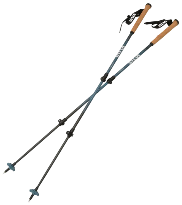 Трекинговые палки Silva Trekking Poles Carbon Tele, 140 см