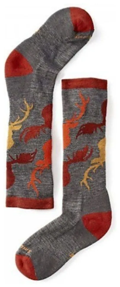 Шкарпетки дитячі Smartwool Wintersport Camo Gray (26-28)