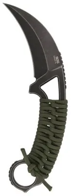 Нож SOG Gambit XL, Black Stonewashed