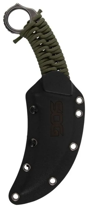 Нож SOG Gambit XL, Black Stonewashed