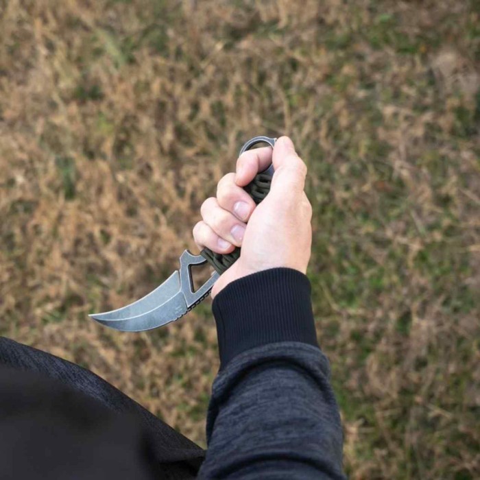 Нож SOG Gambit XL, Black Stonewashed