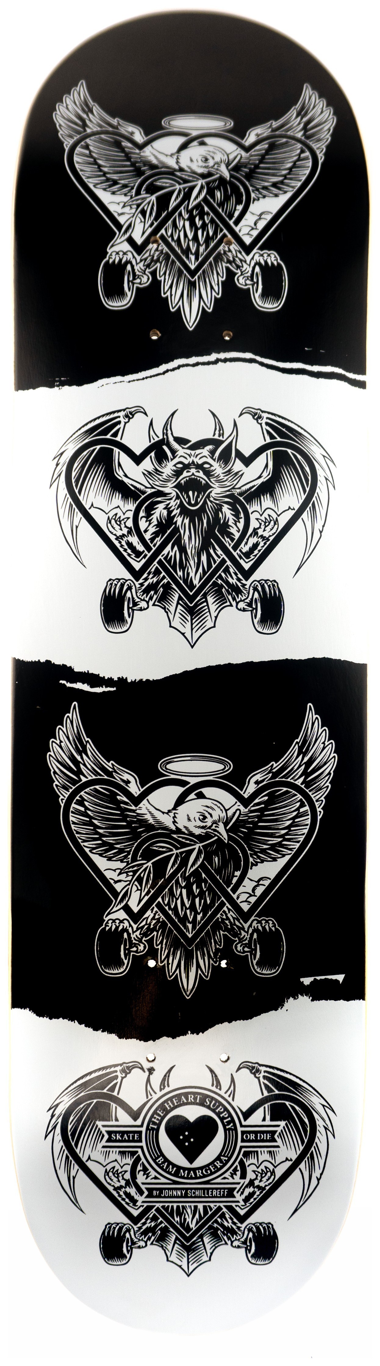 Доска Heart Supply Bam 8.0 Dark Light