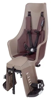 Дитяче велокрісло Bobike Exclusive maxi Plus Carrier / Toffee Brown