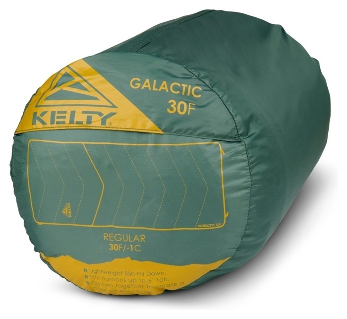 Спальник Kelty Galactic 30 duck green-olive oil