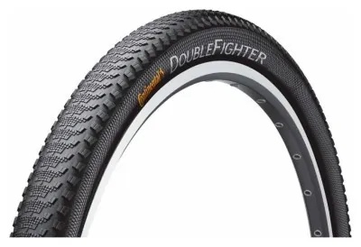 Покришка Continental Double Fighter III, 27.5 " x2.0, 50-584, Чорна, не складна, світловідбиваюча, Sport, 845гр.