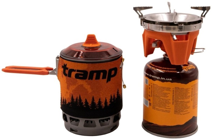 Система для приготування їжі Tramp 0,8л orange UTRG-049, укр, укр