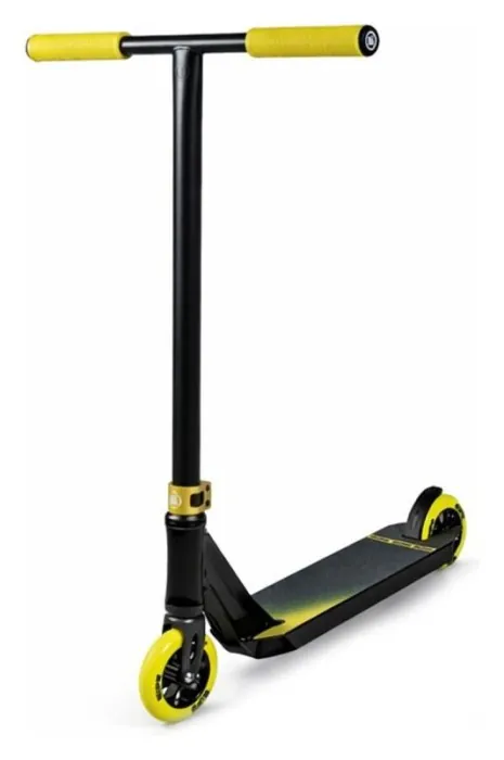 Самокат трюковый Hipe H12 black/yellow