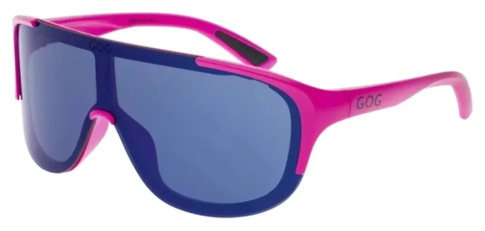 Окуляри GOG Medusa Cat.3 (matt neon pink/black/reflex blue)