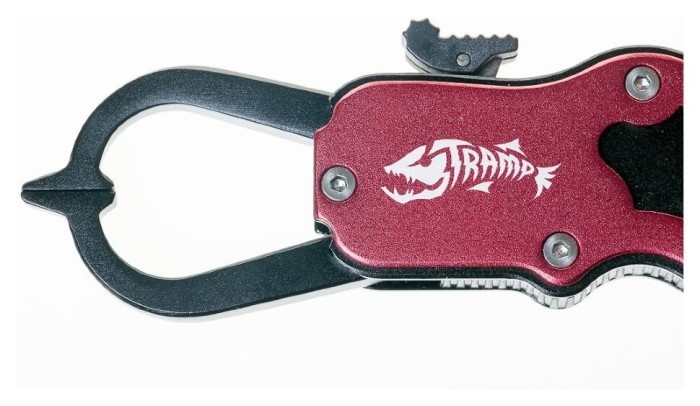 Липгрип Tramp алюминиевый, M (TRA-259) красный 16,5 см