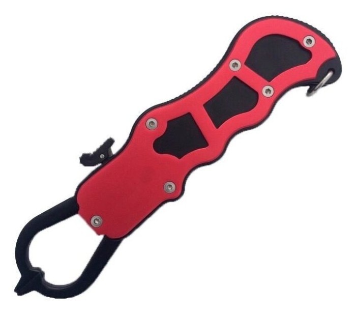 Липгрип Tramp алюминиевый, M (TRA-259) красный 16,5 см