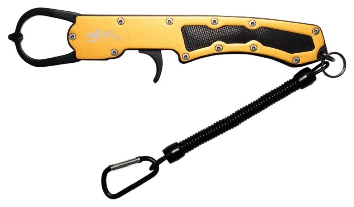 Липгрип Tramp алюминиевый, M (TRA-259) красный 16,5 см