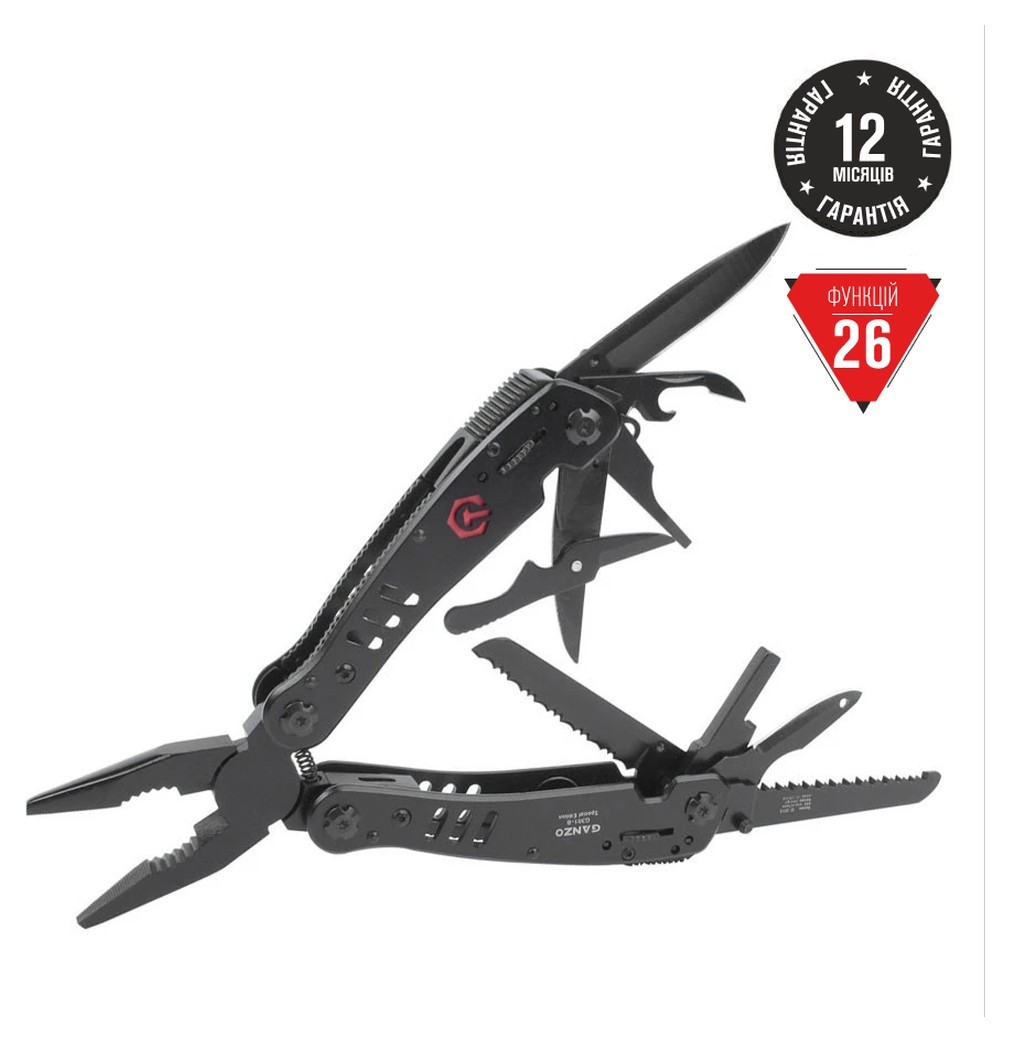 Мультитул Multi Tool Ganzo G301-В, укр, укр