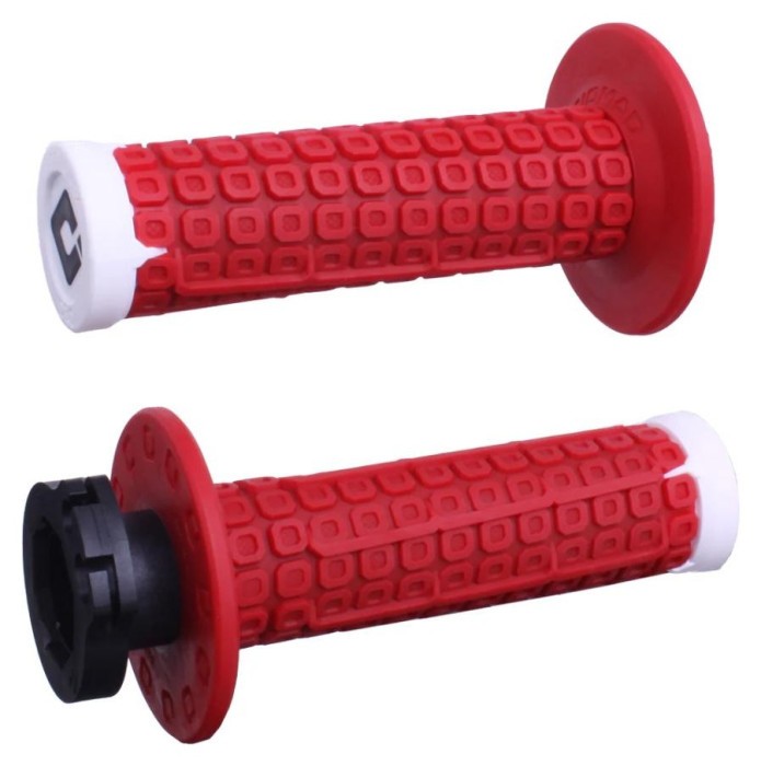 Мото гріпси ODI NOMAD V2 Lock-On Off-Road Grip RED/White