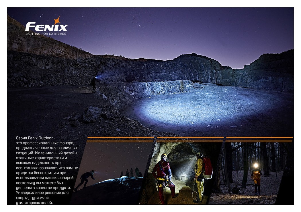 Фонарь налобный Fenix HM50R V2.0