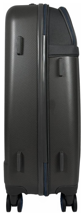 Валіза Semi Line 24" (M) Dark Brown/Blue Line (T5736-2)