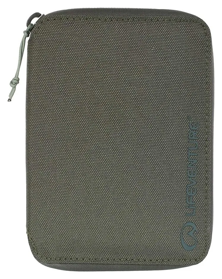 Гаманець Lifeventure Recycled RFID Mini Travel Wallet olive (68763)