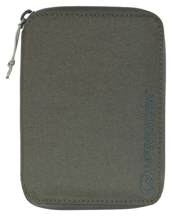 Кошелек Lifeventure Recycled RFID Mini Travel Wallet olive