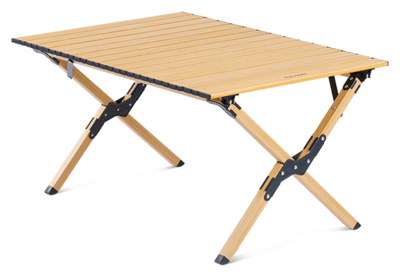 Розкладний стіл Naturehike CNK2300JU010 розмір M, алюміній, бежевий