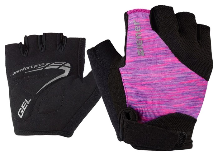 Велоперчатки Ziener Canizo Jr fuchsia melange