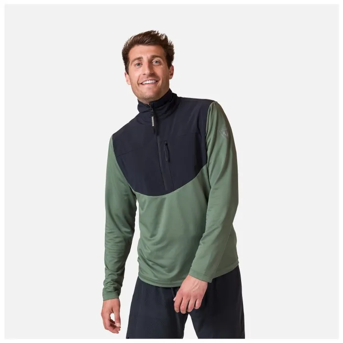 Фліс для фітнесу ROSSIGNOL ( RLLML11 ) SKPR 1/2 ZIP SWEAT 2023