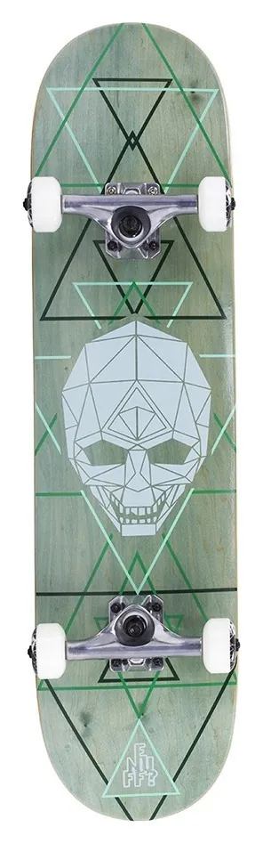 Скейтборд Enuff Geo Skull green (ENU2950-GR)