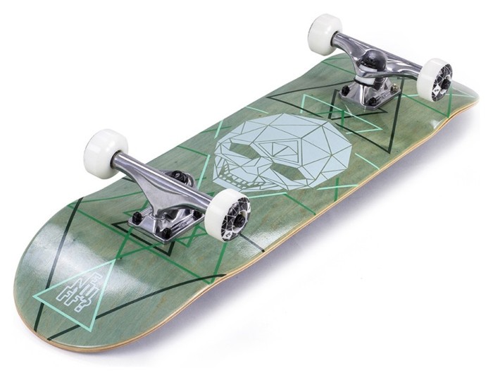 Скейтборд Enuff Geo Skull green