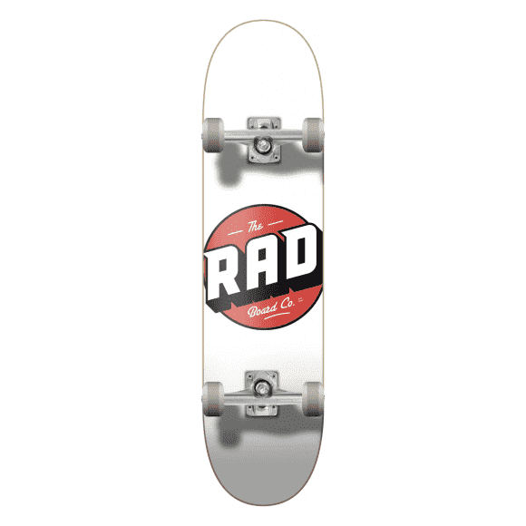 RAD скейтборд Logo Progressive Complete Skateboard 8" - White