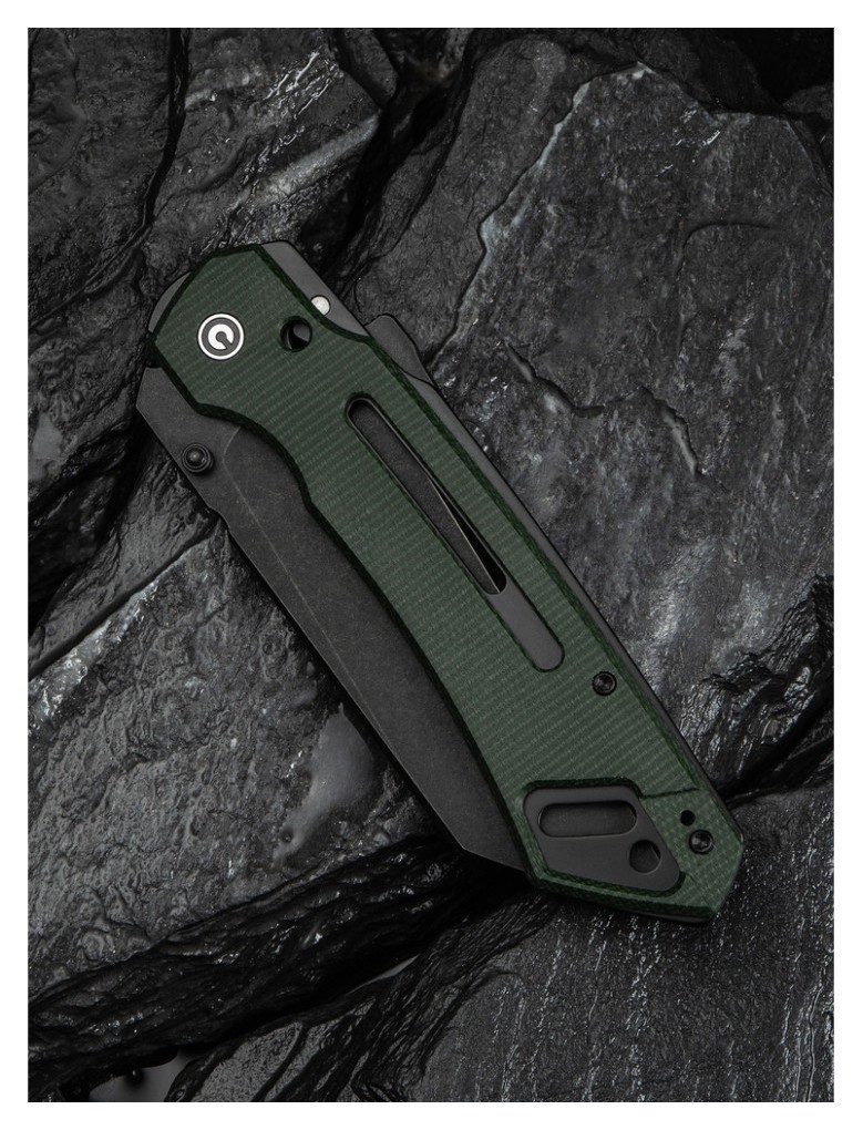 Ніж складаний Civivi Buster FG Green C24052-3, укр, укр