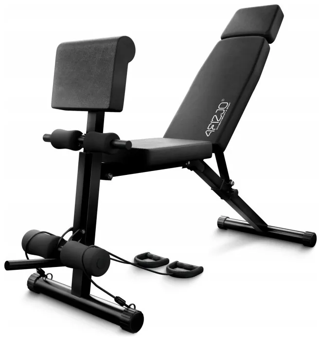 Скамейка для тренировок 4FIZJO Pro универсальная, с партой Скотта Black (P-5905973405119)