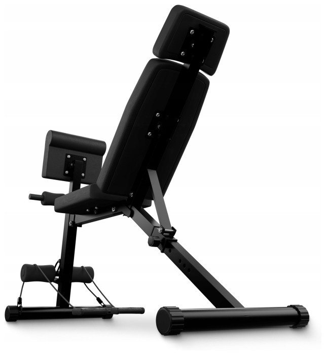 Скамейка для тренировок 4FIZJO Pro универсальная, с партой Скотта Black (P-5905973405119)
