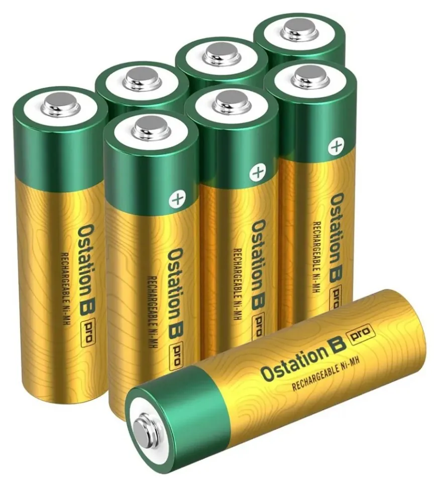 Набір акумуляторів Olight B Pro AA 2100 mAh. 8 шт (FNR_0.9002.0197)