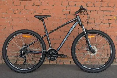 Велосипед жіночий алюмінієвий 27.5" Spelli 3200 Disk Dark Grey 15" (2026)