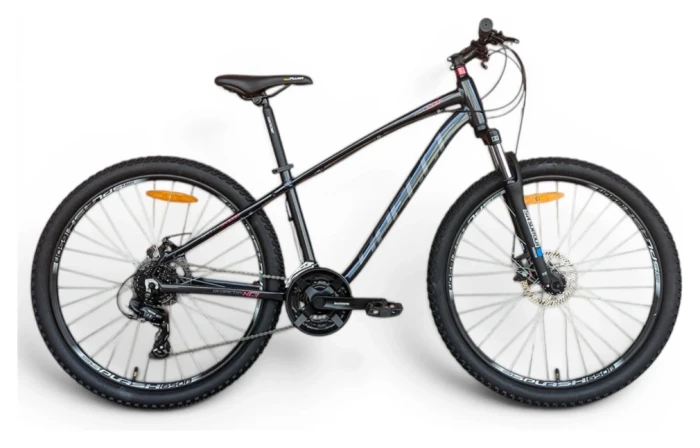 Велосипед жіночий алюмінієвий 27.5" Spelli 3200 Disk Dark Grey 15" (2026)
