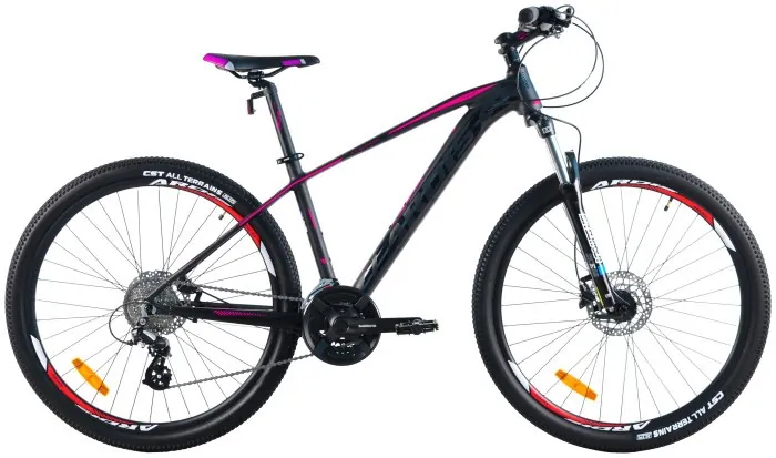 Велосипед Ardis 27,5 MTB AL "TUCAN" Гидравлика 24 шв., черно-фиолетовый