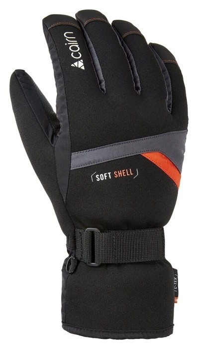 Перчатки Cairn Styl Jr graphite-scarlet