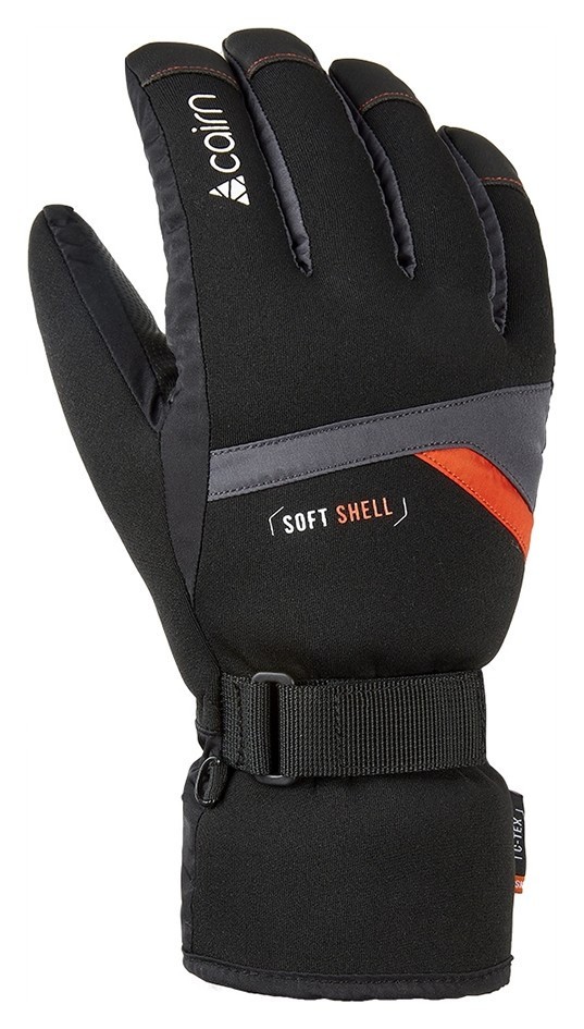 Перчатки Cairn Styl Jr graphite-scarlet