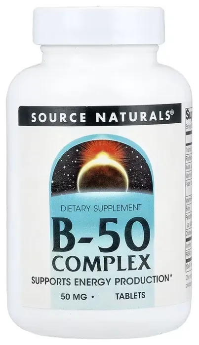Vitamin B-50 Complex 50mg - 50 tabs