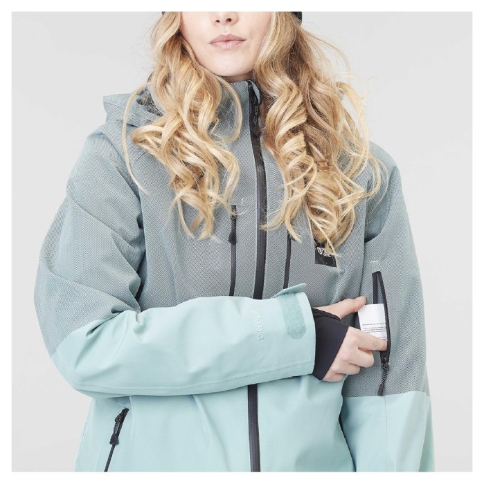 Куртка Picture Organic Signa для жінок 2022 cloud blue, укр, укр