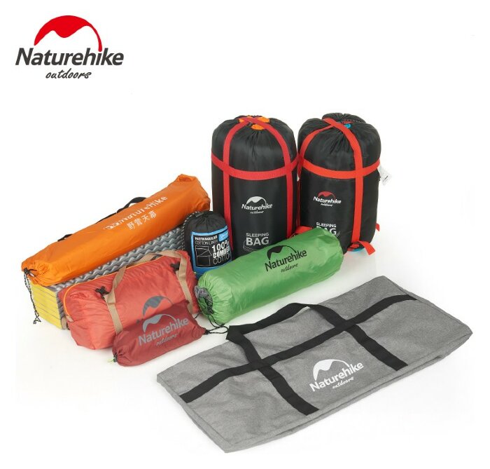 Сумка-баул для хранения портативная Naturehike NH17S021-M, 45 л, серый